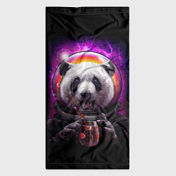 Бандана-труба Panda Cosmonaut, цвет: 3D-принт — фото 2