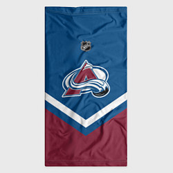 Бандана-труба NHL: Colorado Avalanche, цвет: 3D-принт — фото 2