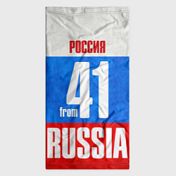 Бандана-труба Russia: from 41, цвет: 3D-принт — фото 2