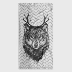 Бандана-труба Рогатый волк, цвет: 3D-принт — фото 2