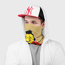 Бандана-труба Не флуди!, цвет: 3D-принт — фото 2