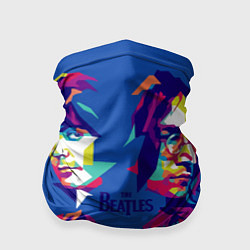 Бандана-труба The Beatles: Faces, цвет: 3D-принт