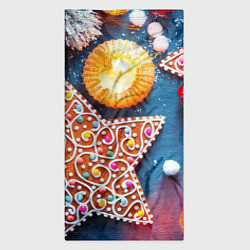 Бандана-труба Новогодняя фантазия, цвет: 3D-принт — фото 2
