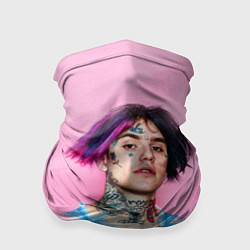 Бандана-труба Lil Peep: Pink Style, цвет: 3D-принт