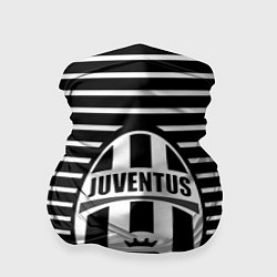 Бандана-труба FC Juventus: Black Lines, цвет: 3D-принт