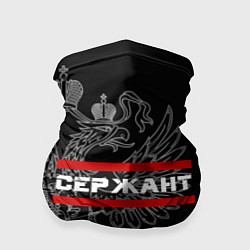 Бандана-труба Сержант: герб РФ, цвет: 3D-принт