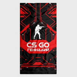 Бандана-труба CS:GO - Геннадий, цвет: 3D-принт — фото 2