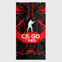 Бандана-труба CS:GO - Глеб, цвет: 3D-принт — фото 2