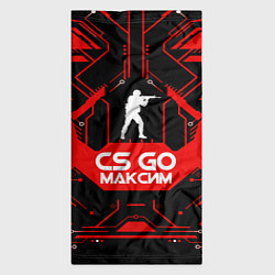 Бандана-труба CS:GO - Максим, цвет: 3D-принт — фото 2