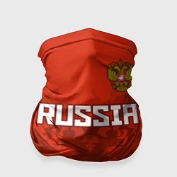 Бандана-труба Russia Red & Blue, цвет: 3D-принт