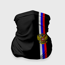 Бандана-труба Лента с гербом России, цвет: 3D-принт