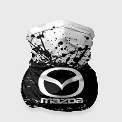 Бандана-труба Mazda: Black Spray, цвет: 3D-принт