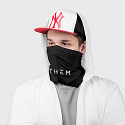 Бандана-труба ANTHEM: Black Style, цвет: 3D-принт — фото 2