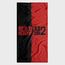 Бандана-труба RDD 2: Black & Red, цвет: 3D-принт — фото 2