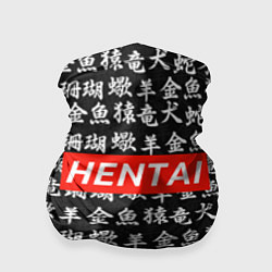 Бандана-труба Hentai Hieroglyphs, цвет: 3D-принт