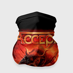 Бандана-труба Accept: Hell Bull, цвет: 3D-принт