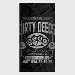 Бандана-труба AC/DC: Dirty Deeds, цвет: 3D-принт — фото 2