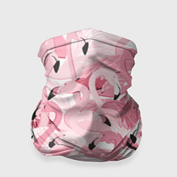Бандана-труба Розовый фламинго, цвет: 3D-принт