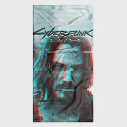 Бандана-труба Cyberpunk 2077: Keanu Glitch, цвет: 3D-принт — фото 2