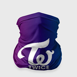 Бандана-труба TWICE, цвет: 3D-принт