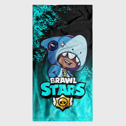 Бандана-труба Brawl Stars LEON SHARK, цвет: 3D-принт — фото 2