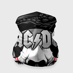 Бандана-труба ACDC, цвет: 3D-принт