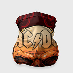 Бандана-труба ACDC, цвет: 3D-принт