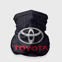 Бандана-труба TOYOTA, цвет: 3D-принт