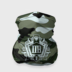 Бандана-труба Пограничные Войска, цвет: 3D-принт