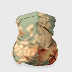 Бандана-труба Flowers, цвет: 3D-принт