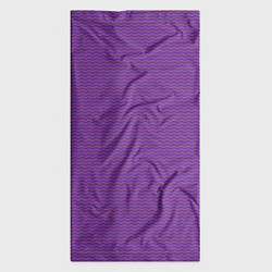 Бандана-труба Фиолетовая волна, цвет: 3D-принт — фото 2