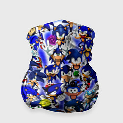 Бандана-труба All of Sonic, цвет: 3D-принт