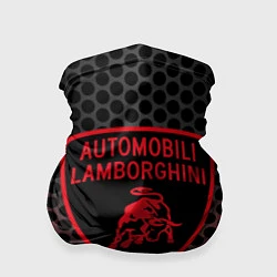 Бандана-труба Lamborghini, цвет: 3D-принт