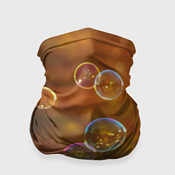 Бандана-труба Мыльные пузыри, цвет: 3D-принт