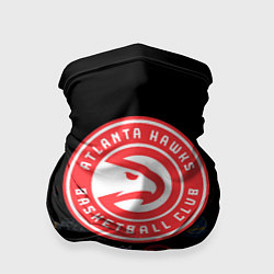 Бандана-труба Atlanta Hawks 1, цвет: 3D-принт
