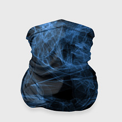 Бандана-труба Синий дым, цвет: 3D-принт