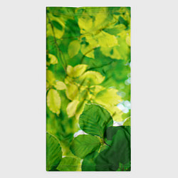 Бандана-труба Листья, цвет: 3D-принт — фото 2