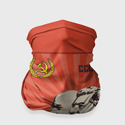 Бандана-труба Atomic Heart: Сталин x Ленин, цвет: 3D-принт