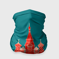 Бандана-труба Москва, цвет: 3D-принт