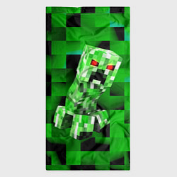 Бандана-труба Minecraft creeper, цвет: 3D-принт — фото 2