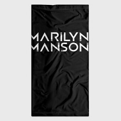 Бандана-труба Marilyn Manson, цвет: 3D-принт — фото 2