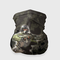 Бандана-труба Спецназ России, цвет: 3D-принт