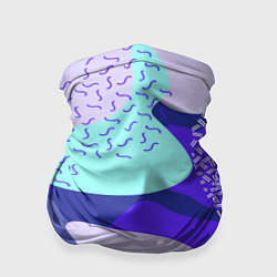 Бандана-труба Blue lake, цвет: 3D-принт