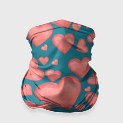 Бандана-труба Любовь, цвет: 3D-принт