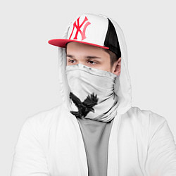 Бандана-труба Gothic crows, цвет: 3D-принт — фото 2