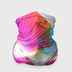 Бандана-труба Шечтиугольники яркие, цвет: 3D-принт