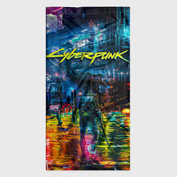 Бандана-труба Сyberpunk City, цвет: 3D-принт — фото 2