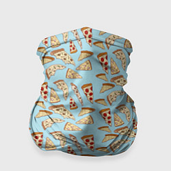 Бандана-труба Кусочки Пиццы, цвет: 3D-принт