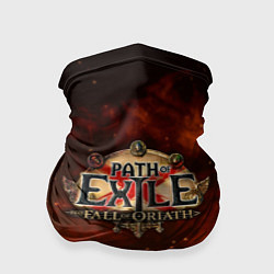 Бандана-труба Path of Exile Logo Путь изгнанника Лого Z, цвет: 3D-принт