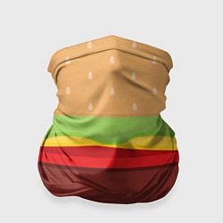 Бандана-труба Бутерброд, цвет: 3D-принт